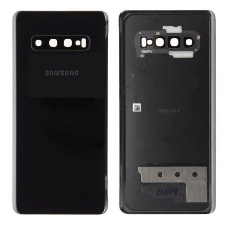 Vitre Arrière Samsung Galaxy S10+ Noir Céramique (Original)
