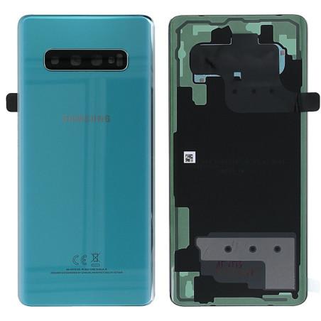 Vitre Arrière Samsung Galaxy S10+ Vert (Original)