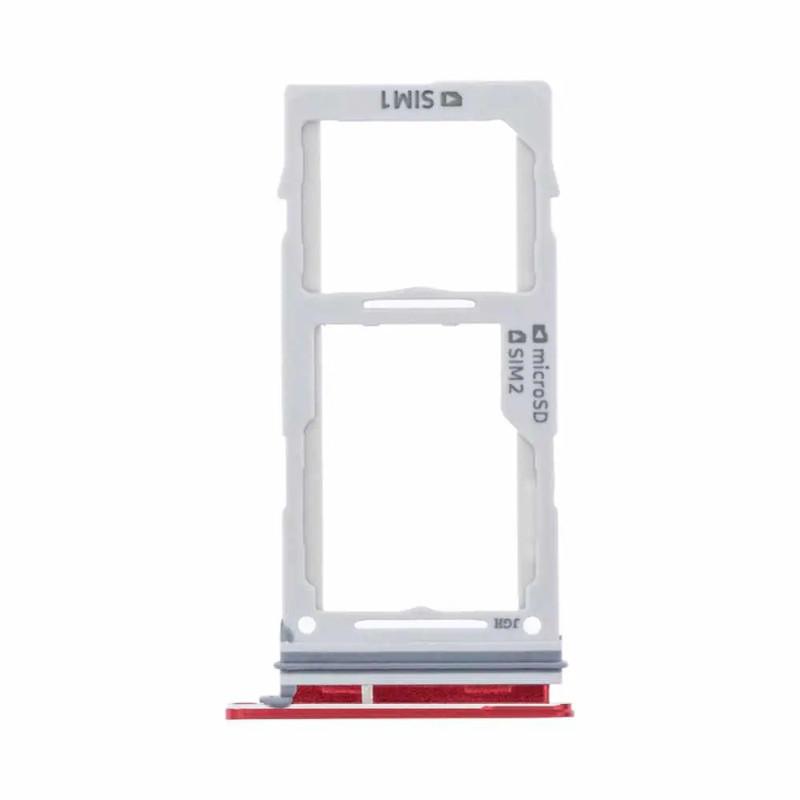 Tiroir SIM Samsung Galaxy S10+ Rouge