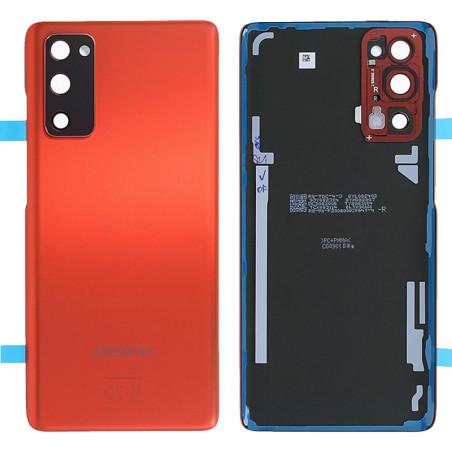 Rear Window Samsung Galaxy S20 FE Red
