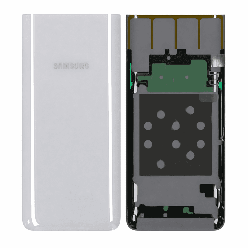 Rückseite Samsung Galaxy A80 Silber (Service Pack)