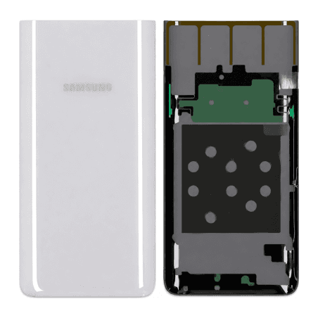 Vitre Arrière Samsung Galaxy A80 Argent