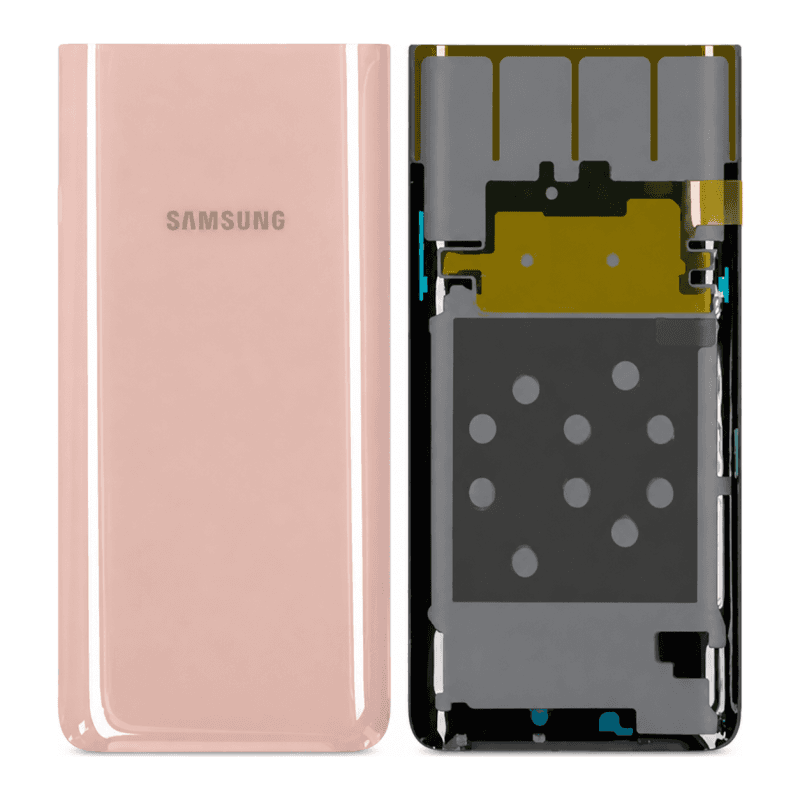 Vitre Arrière Samsung Galaxy A80 Or