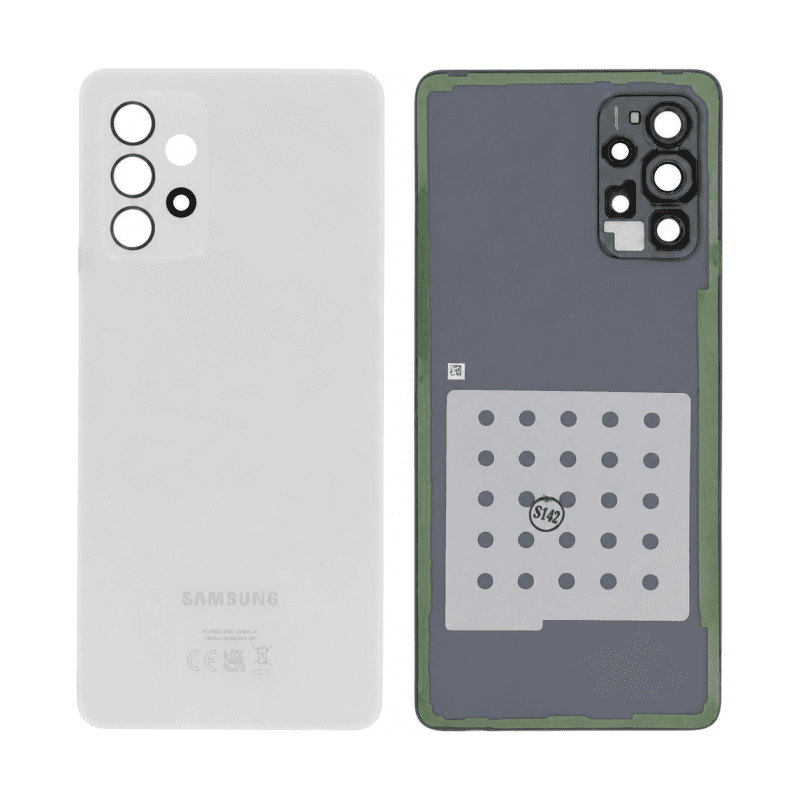Rückseite Samsung Galaxy A72 Weiß (Service Pack)