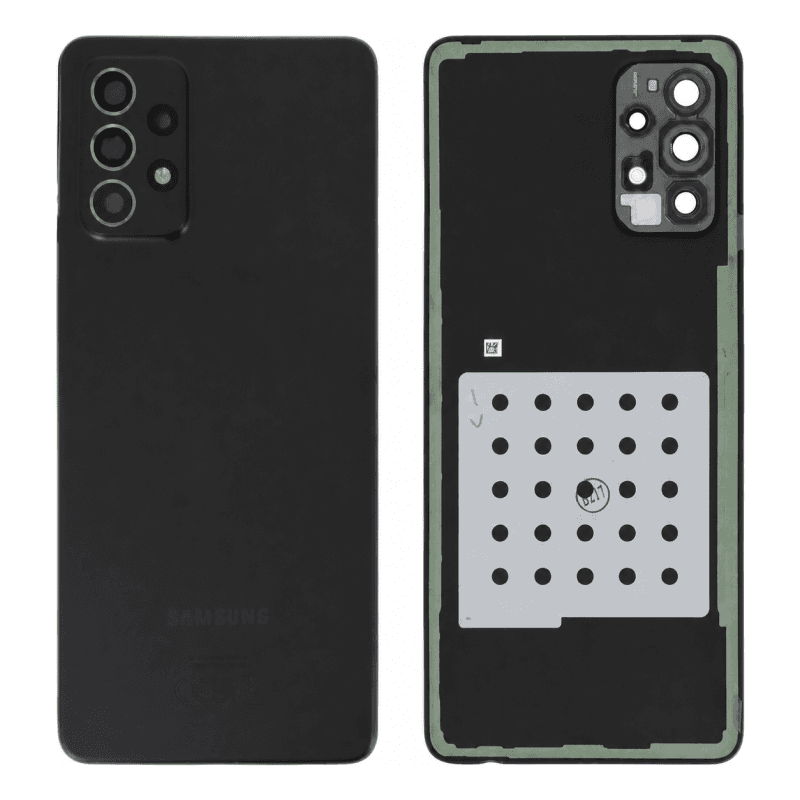 Vetro Posteriore Samsung Galaxy A72 Nero (Service Pack)