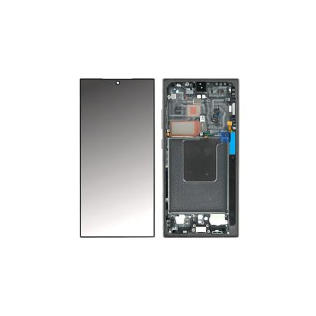 Écran Complet Samsung Galaxy S24 Ultra Noir Titane (Service Pack)