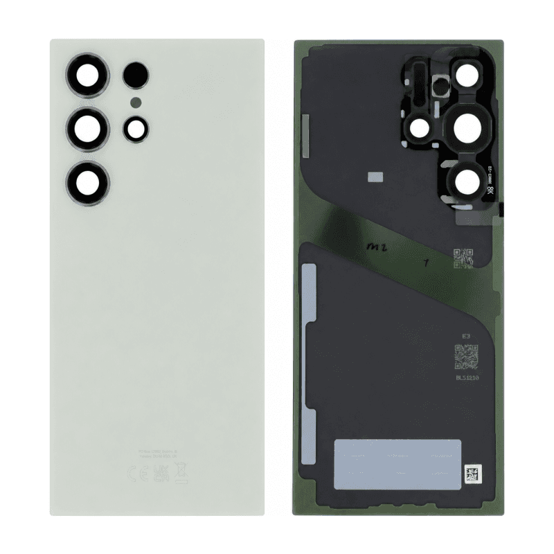 Vitre Arrière Samsung Galaxy S24 Ultra Vert (Service Pack)