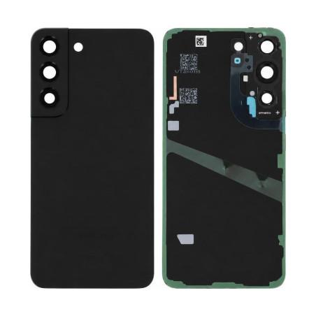 Vitre Arrière Samsung Galaxy S22 Noir (Service Pack)