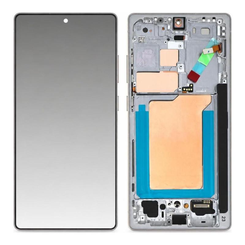 Écran Complet Samsung Galaxy S25 Ultra Or (Soft OLED)
