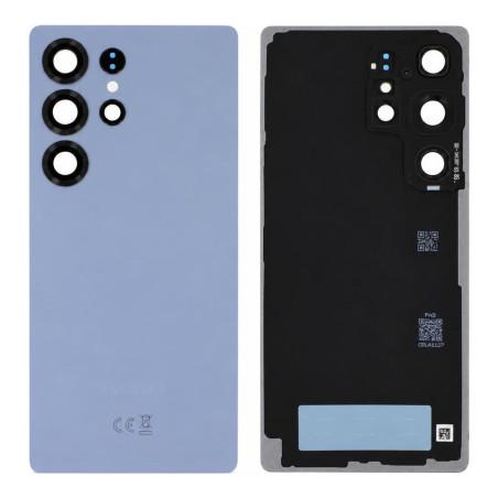 Rear Glass Samsung Galaxy S25 Ultra Blue (Service Pack)
