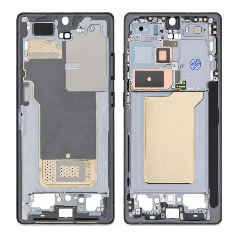 Central Chassis Samsung Galaxy S25 Ultra Black (Service Pack)