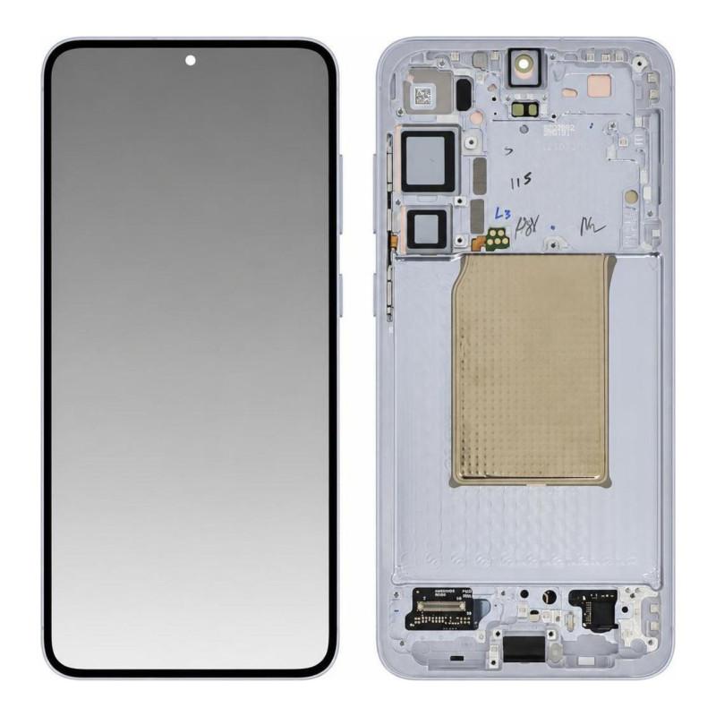 Samsung Galaxy S25 Plus Blau Komplettdisplay (Service Pack)