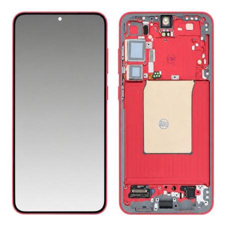 Samsung Galaxy S25 Plus Rot Komplettbildschirm (Original)