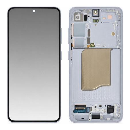 Pantalla Completa Samsung Galaxy S25 Azul Claro (Service Pack)