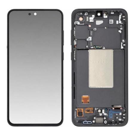 Samsung Galaxy S24 FE Komplettdisplay Schwarz (Service Pack)