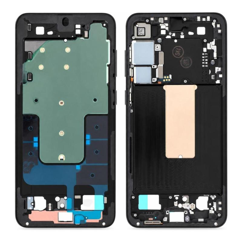 Zentrales Chassis Samsung Galaxy S23 Plus Grau (Service Pack)