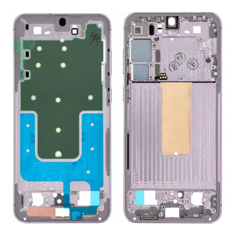 Central Frame Samsung Galaxy S23 Plus Rose (Service Pack)