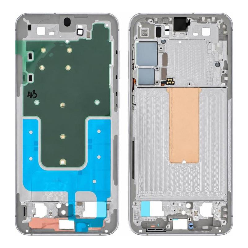 Central Frame Samsung Galaxy S23 Plus Yellow (Service Pack)