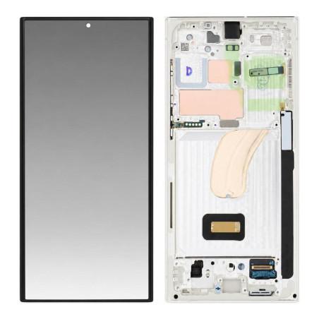 Full Screen Samsung Galaxy S23 Ultra Cream (Service Pack)