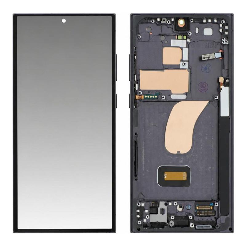 Full Screen Samsung Galaxy S23 Ultra Black (Original Refurbished)
