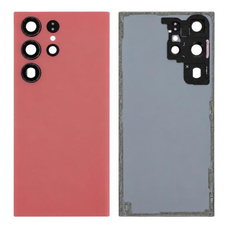 Vitre Arrière Samsung Galaxy S23 Ultra Rouge