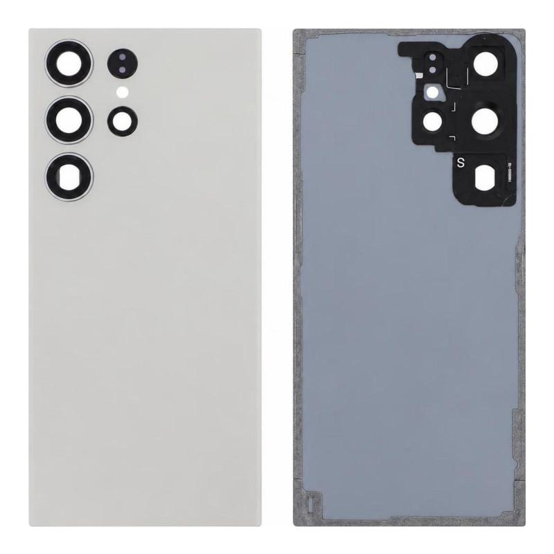 Vitre Arrière Samsung Galaxy S23 Ultra Crème
