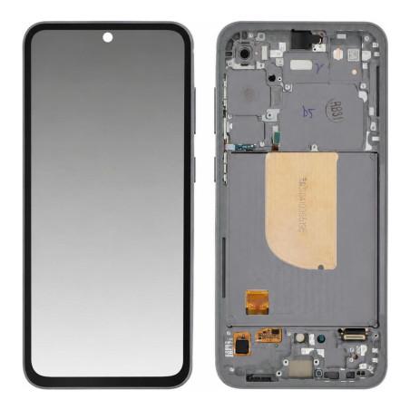 Samsung Galaxy S23 FE Graphite Komplett-Display (Service Pack)