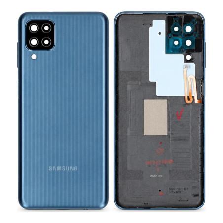 Back Glass Samsung Galaxy M12 Black (Service Pack)