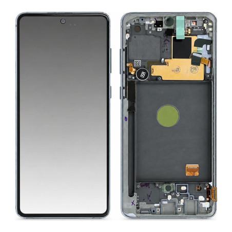 Vollständiger Bildschirm Samsung Galaxy Note 10 Lite Schwarz (Service Pack)