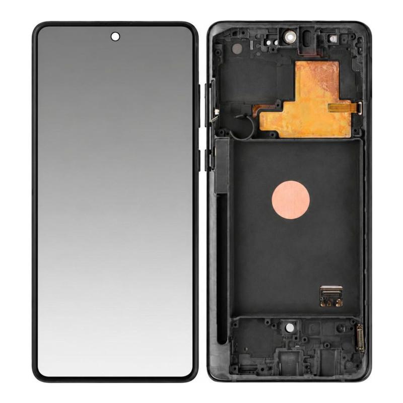 Écran Complet Samsung Galaxy Note 10 Lite Noir (Soft OLED)