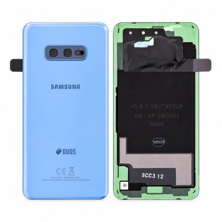 Hintere Glasscheibe Samsung Galaxy S10e Blau (Service Pack)