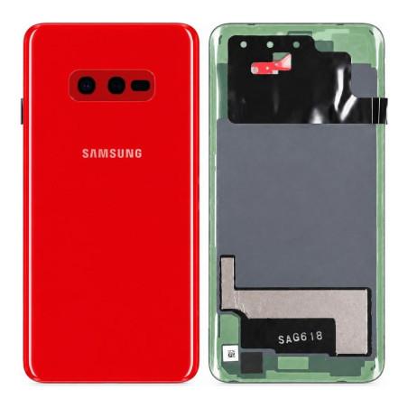 Hintere Glasscheibe Samsung Galaxy S10e Rot (Service Pack)