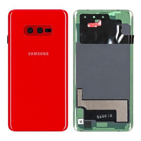 Hintere Scheibe Samsung Galaxy S10e Rot