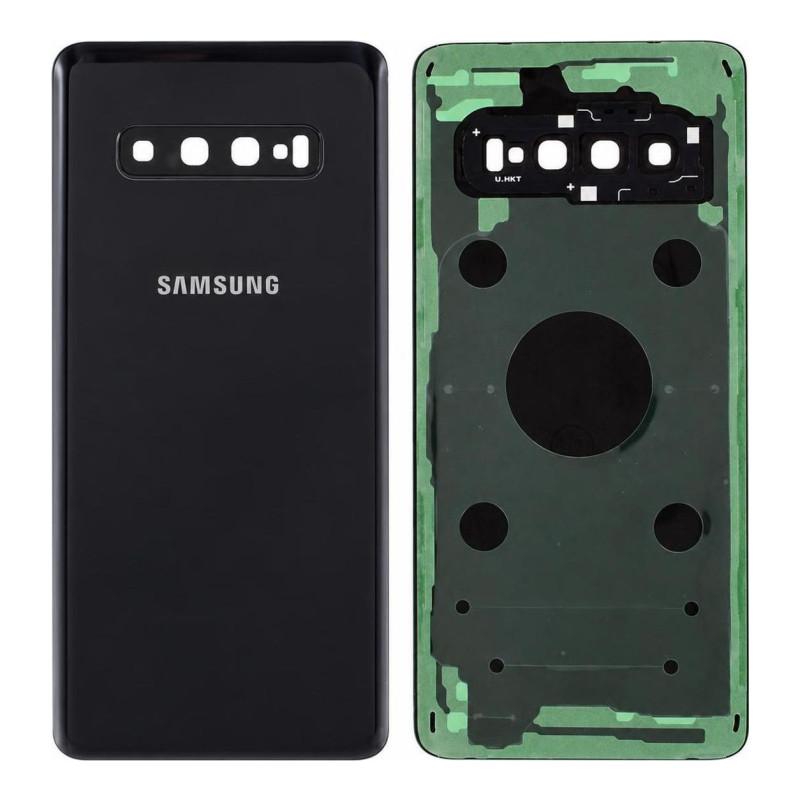Vetro Posteriore Samsung Galaxy S10 Nero (Service Pack)