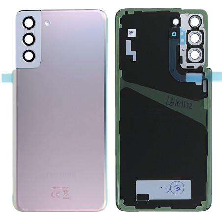 Vitre Arrière Samsung Galaxy S21+ 5G Argent (Original)