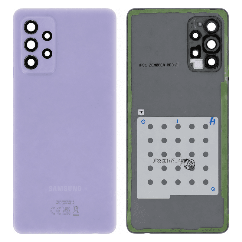 Tapa Trasera Samsung Galaxy A72 Violeta (Service Pack)