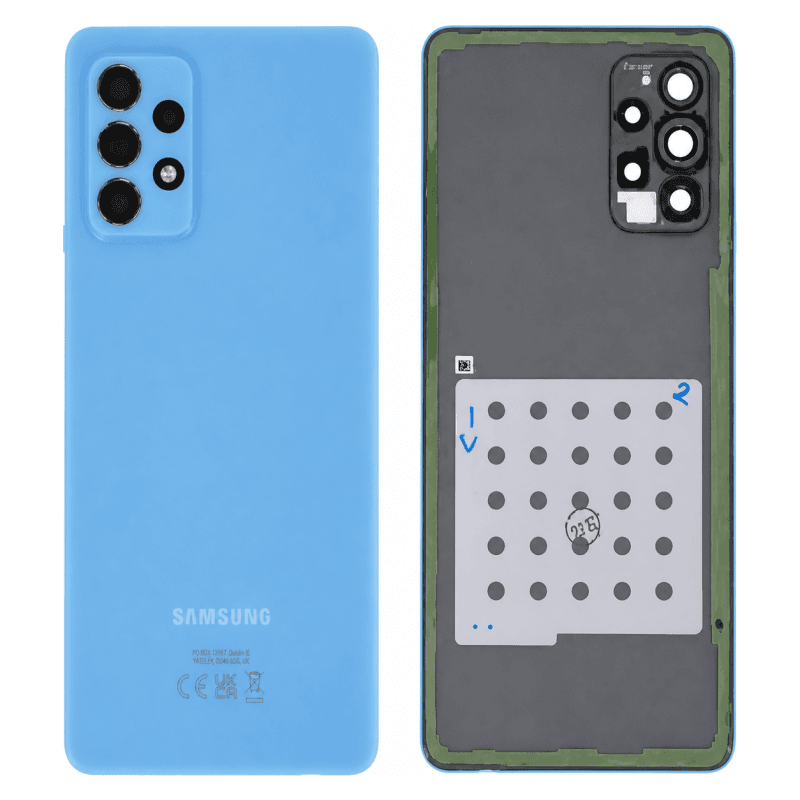 Vetro Posteriore Samsung Galaxy A72 Blu (Service Pack)