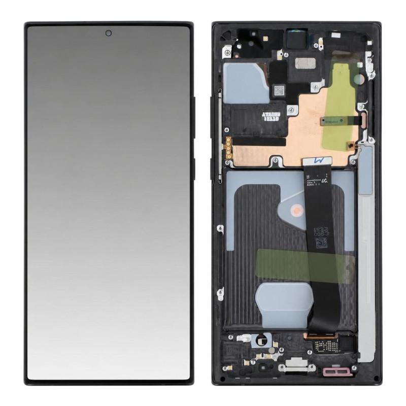 Schermo Completo Samsung Galaxy Note 20 Ultra Nero (Service Pack)